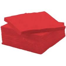 دستمال کاغذی قرمز کیفیت بالا و مرغوبیت